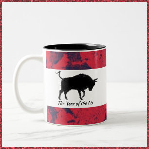 Année chinoise d'astrologie de la Mug de café Ox