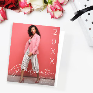 Année de classe budgétaire Faire-part de la photo