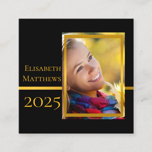 Année de classe Diplôme Insérer le nom | CARTE PHO (Devant)