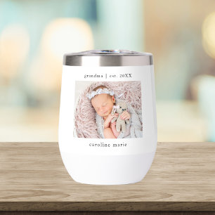 Année de création de la grand-mère photo de bébé