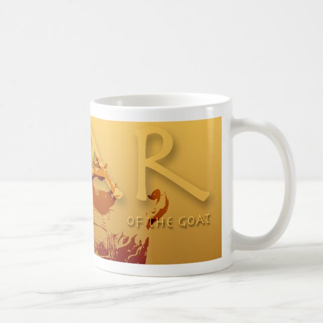 Année de la chèvre Année chinoise Zodiac Mug blanc (Droite)