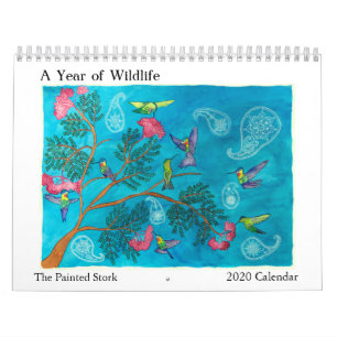 Année de la faune - 2020 calendrier illustré du