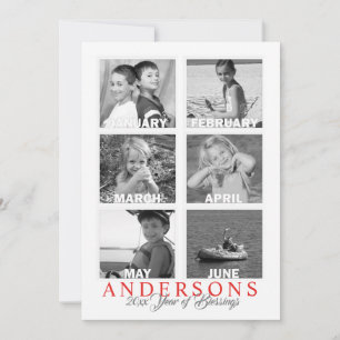 Année d'examen Double face Multi Carte photo