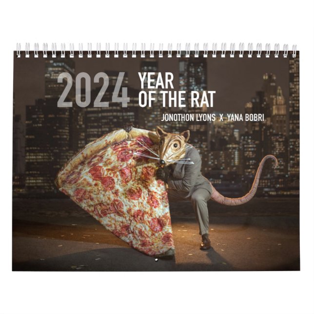 Année du calendrier Rat 2024 (Protection)