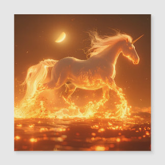 Année du Cheval de Feu 2026, Carte Magnétique