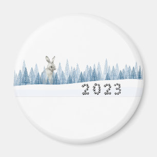 Année du Lapin 2023, Aimant du Nouvel An
