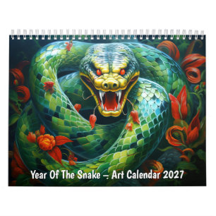 Année du Serpent – Calendrier d'Art 20XX