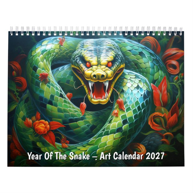 Année du Serpent – Calendrier d'Art 20XX (Protection)