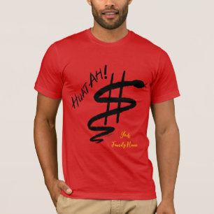 Année du serpent "Huat Ah!" en tissu clair T-shirt