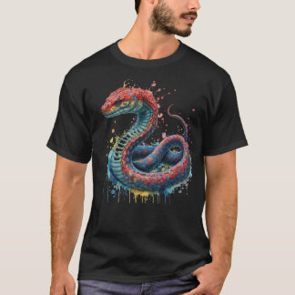 Année du serpent Nouvel An chinois 2025 T-shirt