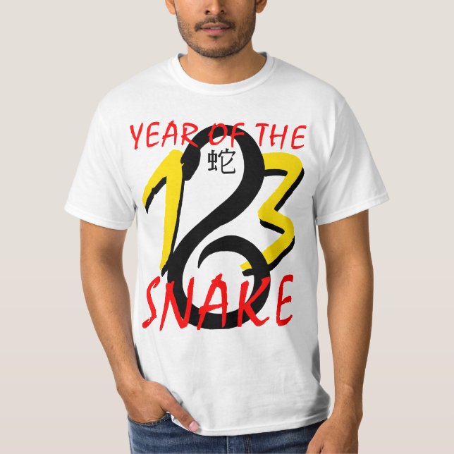 Année du serpent T-shirt 2013 (Devant)