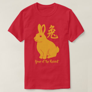 Année Du T-shirt Rabbit