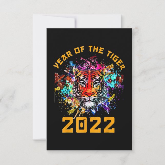 Année du Tigre 2022 (Devant)
