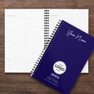 Année personnalisée, logo, nom et texte, journal b