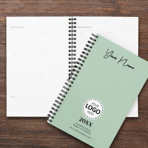 Année personnalisée, logo, nom et texte, journal e