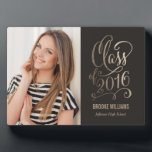 Année stellaire ÉDITABLE Plaque de graduation COUL<br><div class="desc">Grand gardien de se souvenir de cette étape spéciale dans la vie de votre grand-père. Couleur Arrière - plan peut être customisée en ligne!</div>