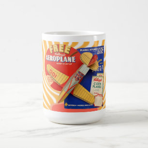 ANNÉES 1940 STORE AFFICHER WOW COFFEE MUG