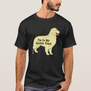 Années d'or de T-shirt de chien d'arrêt