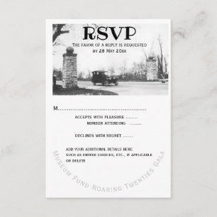 Années folles Réponse de l'invité RSVP