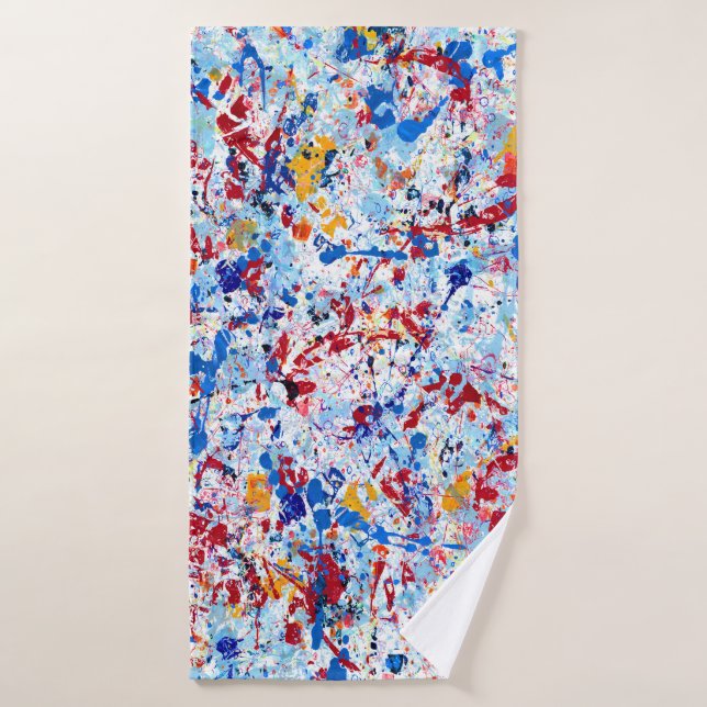 Annelisa No. 12 Serviette de bain Abstraite (Serviette de bain)