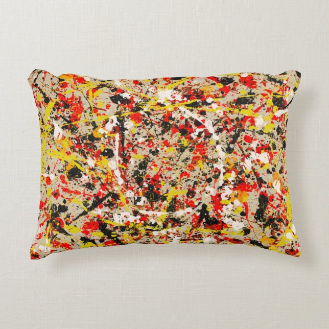 Annelisa No. 7 Coussin Abstrait Accent (Devant)