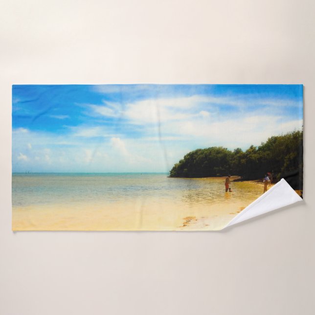 Anne's Beach, the Florida Keys (Serviette de bain)