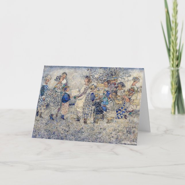 Annie French Girls in the Flower Garden (Devant)