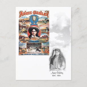 Annie Oakley 1860 - 1926 - carte postale