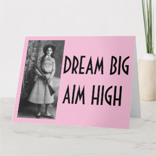 Annie Oakley BIRTHDAY Cowgirl Cartes