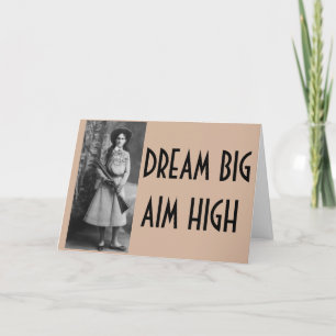 Annie Oakley Funny Cowgirl Cartes personnalisées