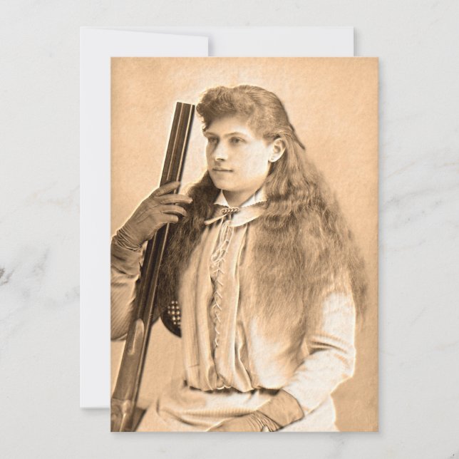 Annie Oakley Portrait (Devant)