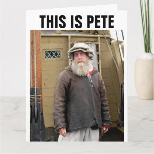 ANNIVERSAIRE AMUSÉE POUR SES CARTES DE SALUT