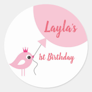Anniversaire Ballons autocollants