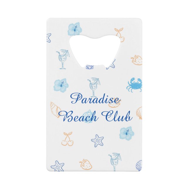 Anniversaire Beach Club (Devant)