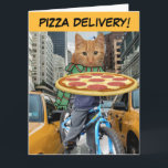 ANNIVERSAIRE BROTHER CAT PIZZA LIVRAISON CARTE DE<br><div class="desc">PIZZA LIVRE DES CARTES D'ANNIVERSAIRE CHAT. JOYEUX FRÈRE D'ANNIVERSAIRE</div>