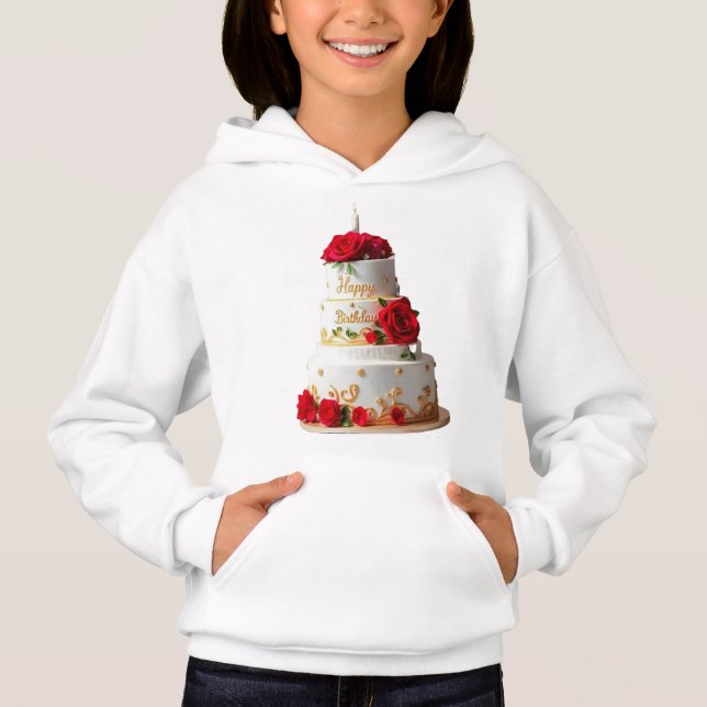 Anniversaire Cake Art conçoit des T-shirts (Devant)