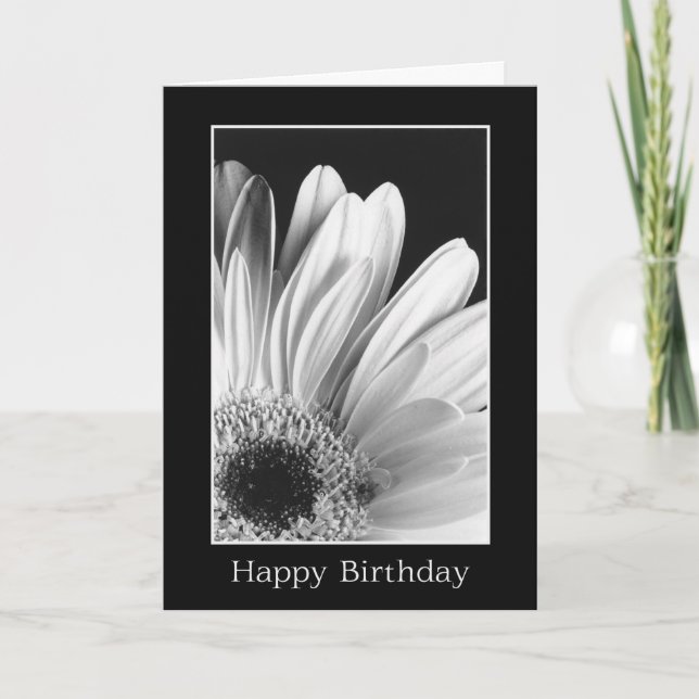 Anniversaire - carte de voeux de marguerite de (Devant)