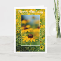 Anniversaire - carte de voeux Noir-Eyed de Susans