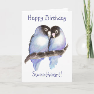 Anniversaire, chérie ! Carte