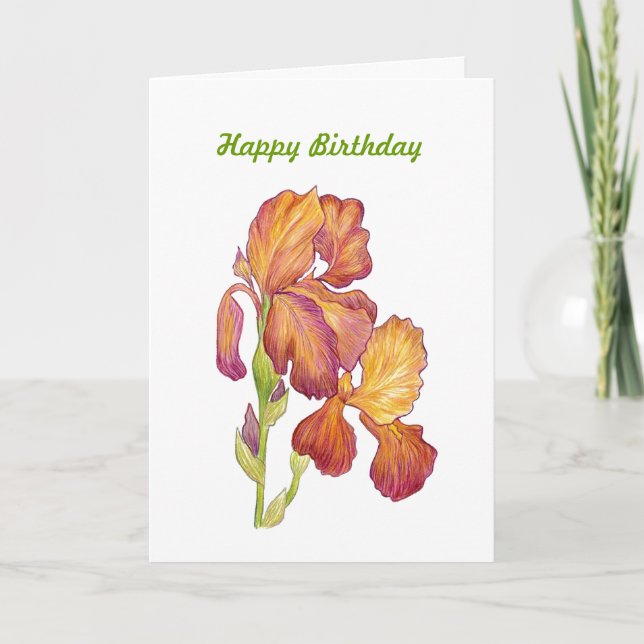 Anniversaire Contentement et Carte de joie (Devant)