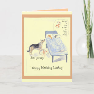 Anniversaire de carte pour elle