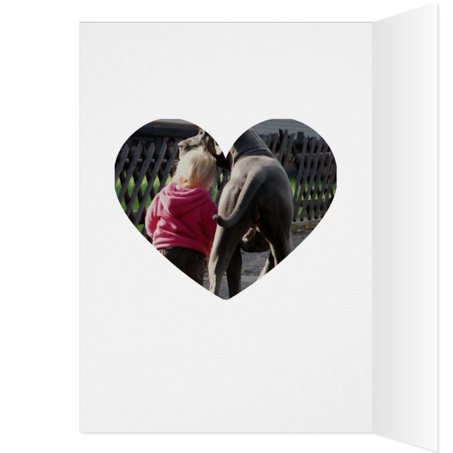 Anniversaire de Dogue Allemand   (Intérieur (Gauche))