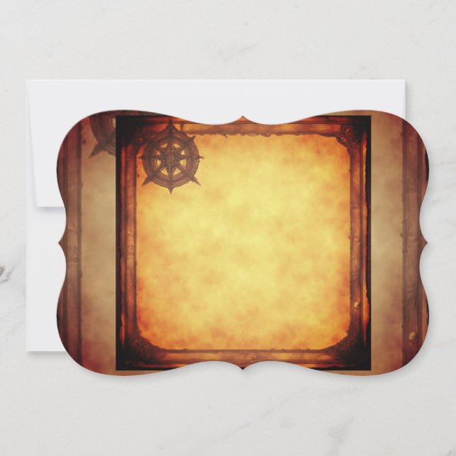 Anniversaire de enfant Party Pirates Invitation (Devant)