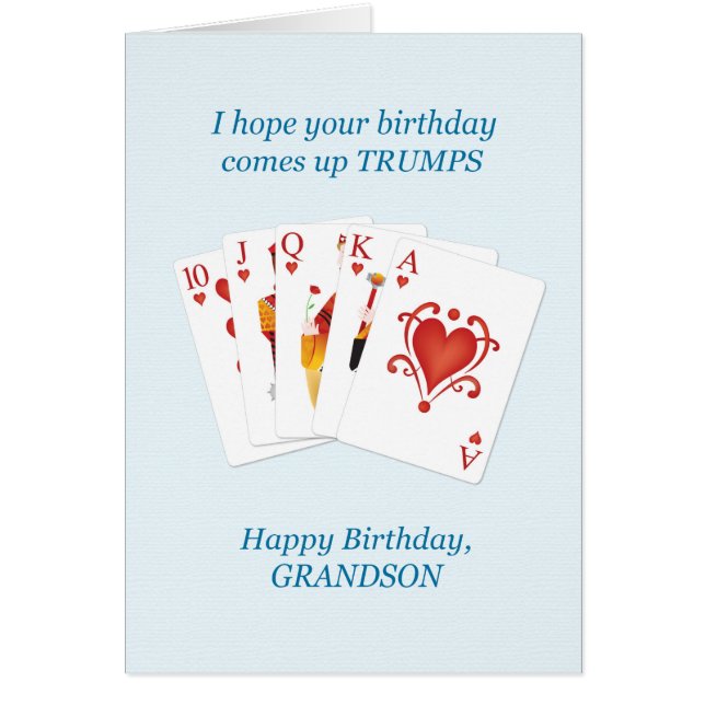 Anniversaire de Grandson, Hearts Full House (Devant)