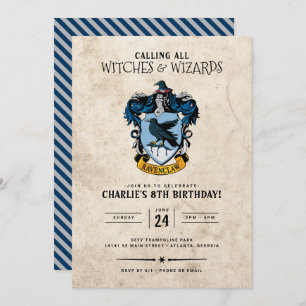 Anniversaire de Harry Potter   Invitation de Raven
