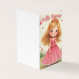 Anniversaire de la princesse fée dans un rêve rose
