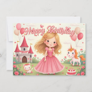 Anniversaire de la Princesse Fée dans un Rêve Rose