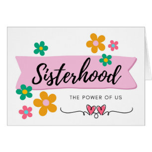 Anniversaire de la Sisterhood Le pouvoir de nous