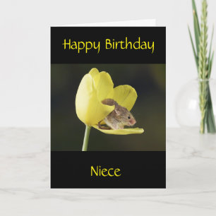 **ANNIVERSAIRE DE MA NIECE** Carte