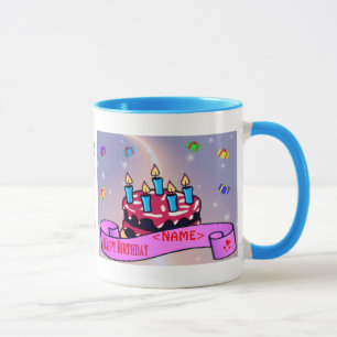 Anniversaire de Mug